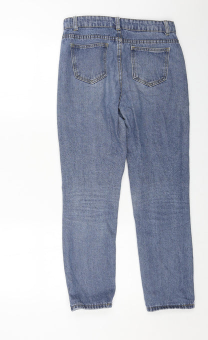 Womens UK Size 30 in Preworn Regular Fit Straight Blue Jeans
