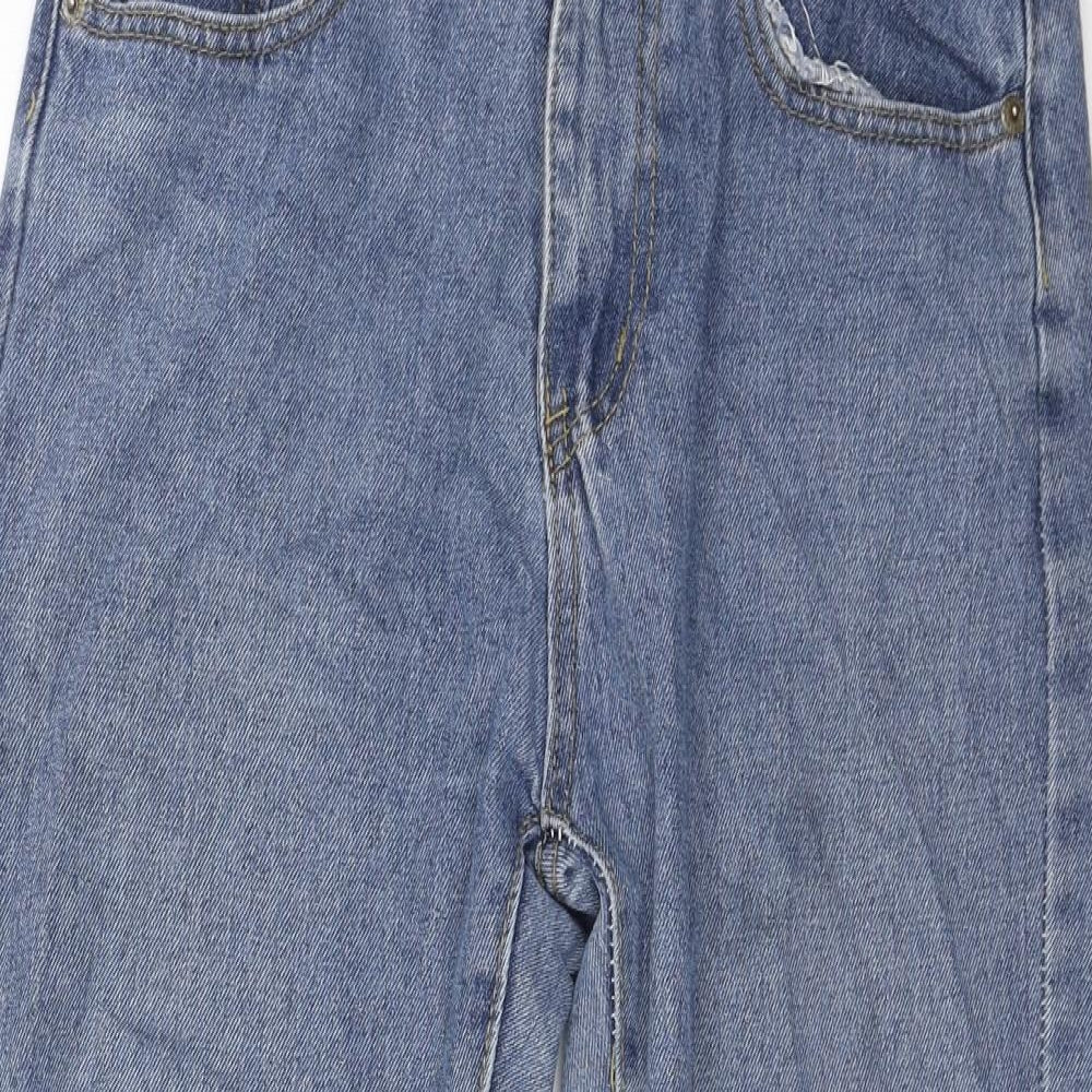 Womens UK Size 30 in Preworn Regular Fit Straight Blue Jeans