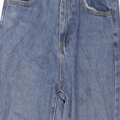 Womens UK Size 30 in Preworn Regular Fit Straight Blue Jeans