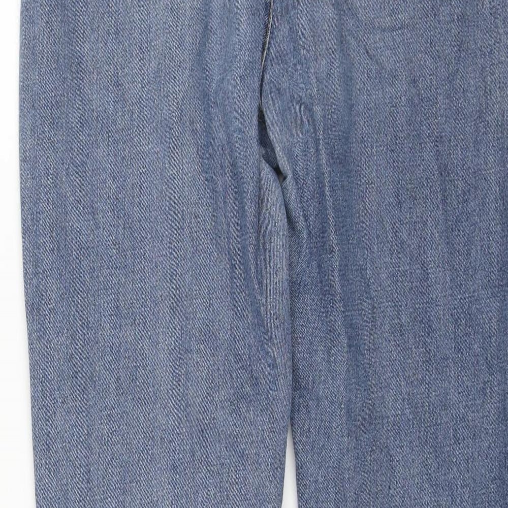 Womens UK Size 30 in Preworn Regular Fit Straight Blue Jeans