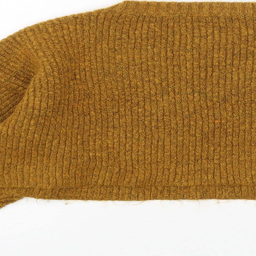 Womens UK Size S New Look Yellow Pullover Jumper