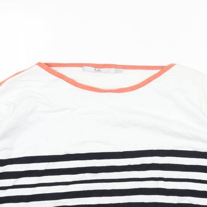 Womens UK Size XL Isle White Pullover Jumper
