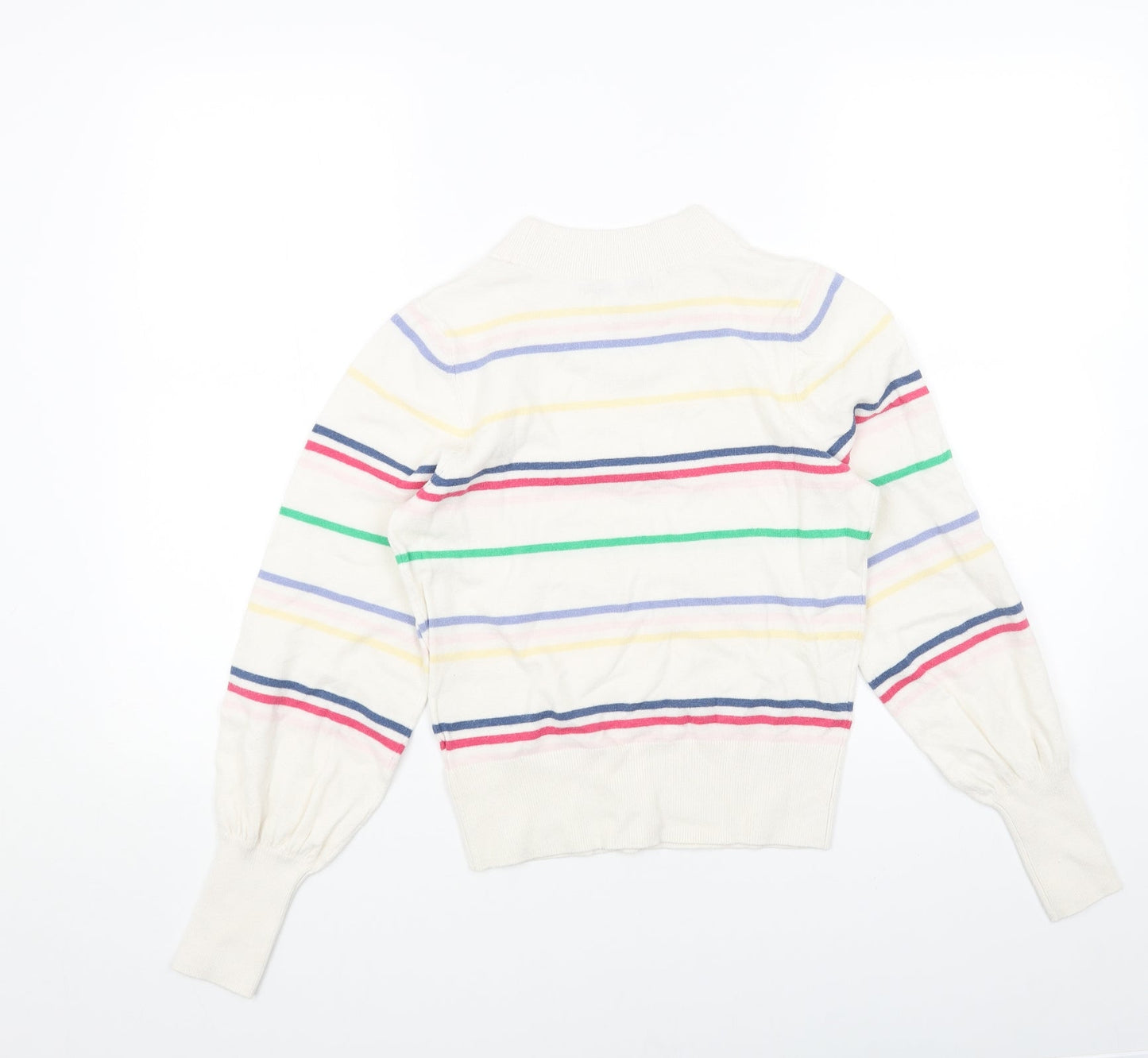 Womens UK Size XS NEXT White Pullover Jumper