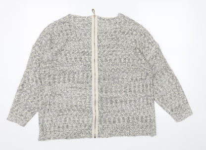 Womens UK Size M Tommy & Kate Beige Pullover Jumper
