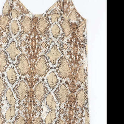 Womens UK Size 8 Marks and Spencer Brown Basic Tank