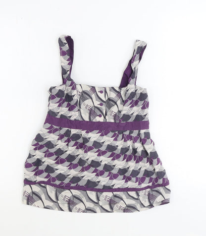 Womens UK Size M MNG Multicoloured Basic Tank