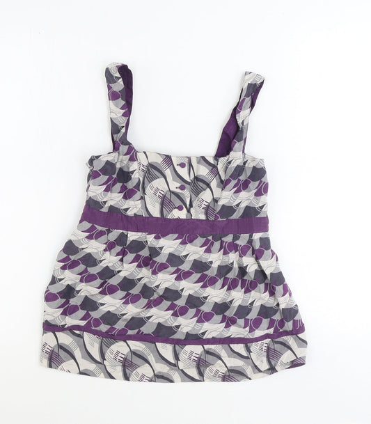 Womens UK Size M MNG Multicoloured Basic Tank