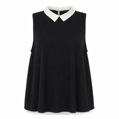 Womens UK Size 10 New Look Black Basic Tank