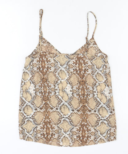 Womens UK Size 6 Marks and Spencer Brown Basic Tank