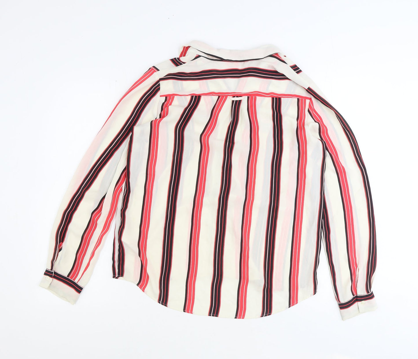 Womens UK Size 14 NEXT Multicoloured Basic Button-Up