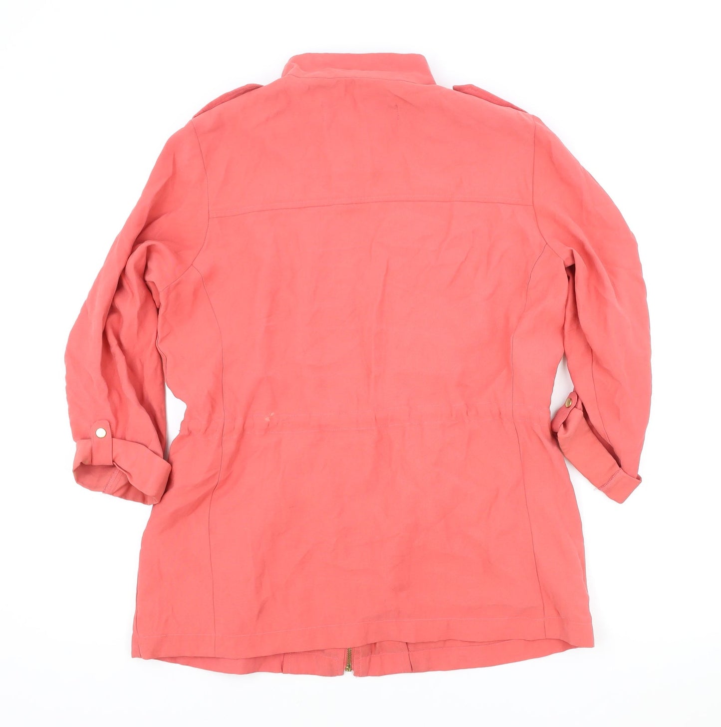 Womens UK Size S Zara Pink Jacket