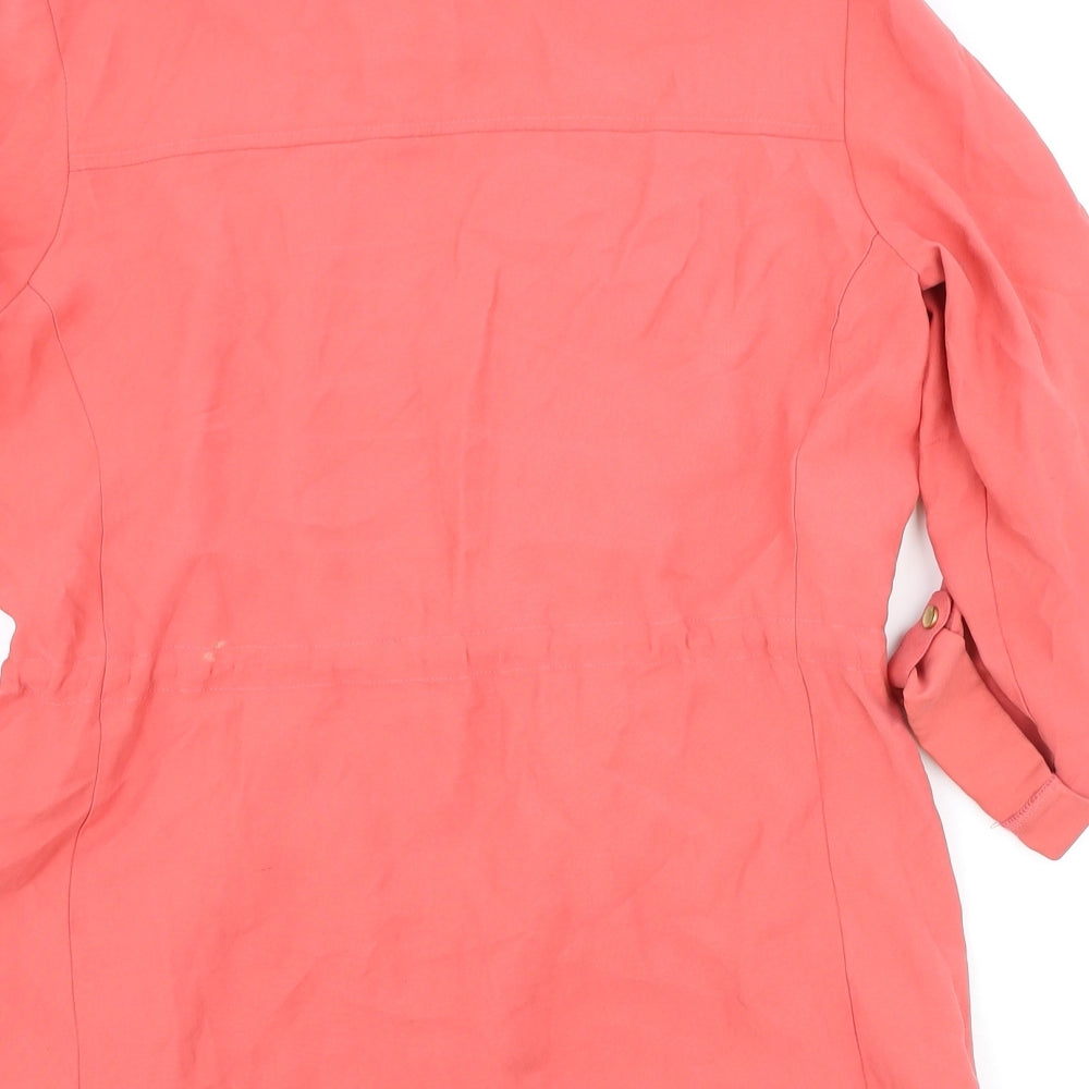 Womens UK Size S Zara Pink Jacket