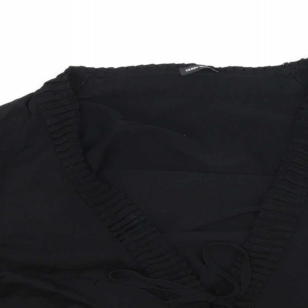 Womens UK Size 20 Gerry Weber Black Cardigan Jumper