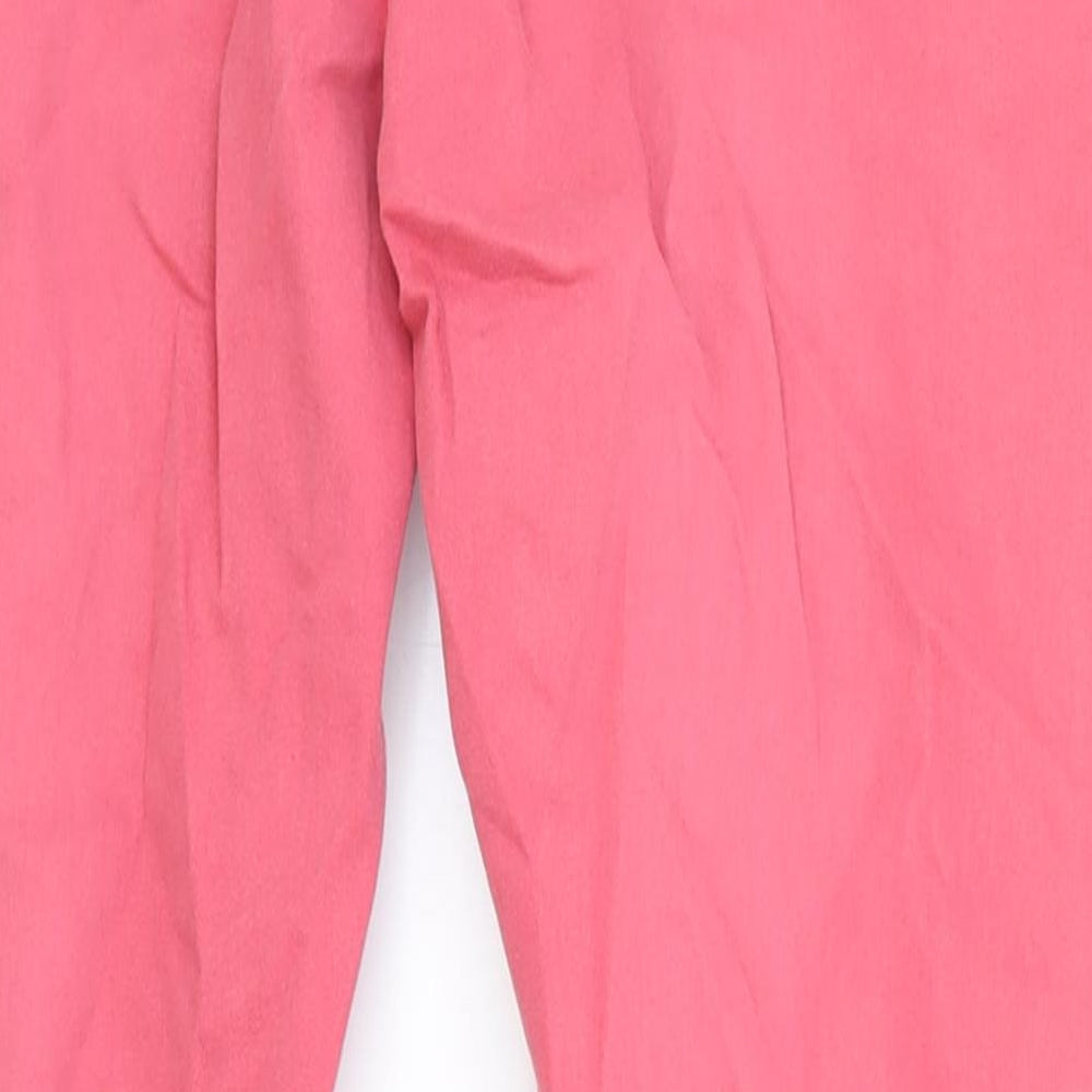 b.young Womens Pink Polyester Skinny Jeans Size 29 in Regular Zip - Ankle Zips