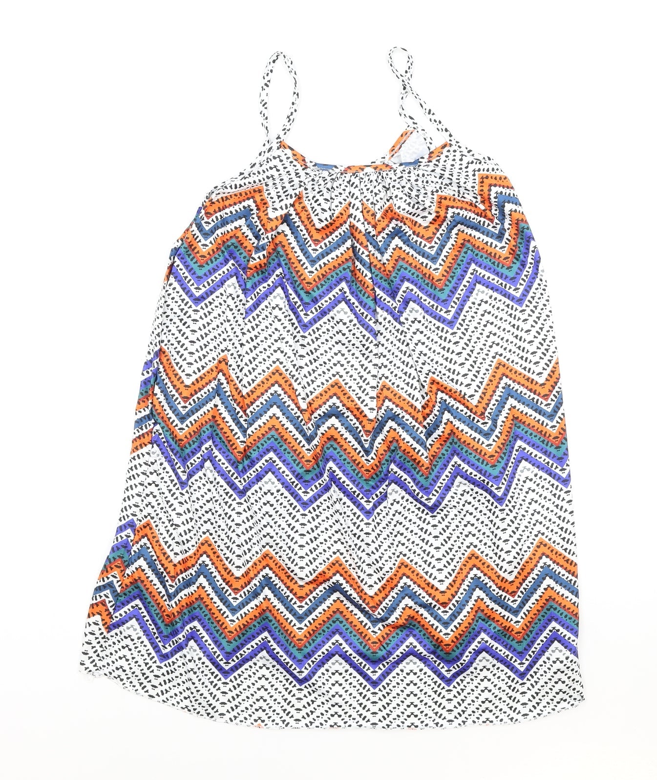 Womens UK Size XL Preworn Multicoloured Camisole Tank