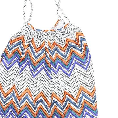 Womens UK Size XL Preworn Multicoloured Camisole Tank