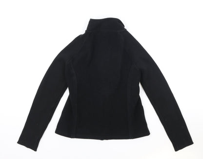 Womens UK Size 12 NEXT Black Full Zip Sweatshirt