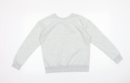 Primark Womens Grey Cotton Pullover Sweatshirt Size 8 Pullover - Rodeo West