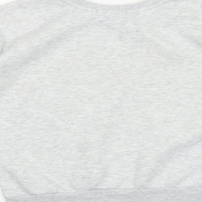 Primark Womens Grey Cotton Pullover Sweatshirt Size 8 Pullover - Rodeo West