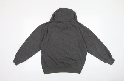 Dimco Apparel Mens Grey Cotton Pullover Hoodie Size S - California