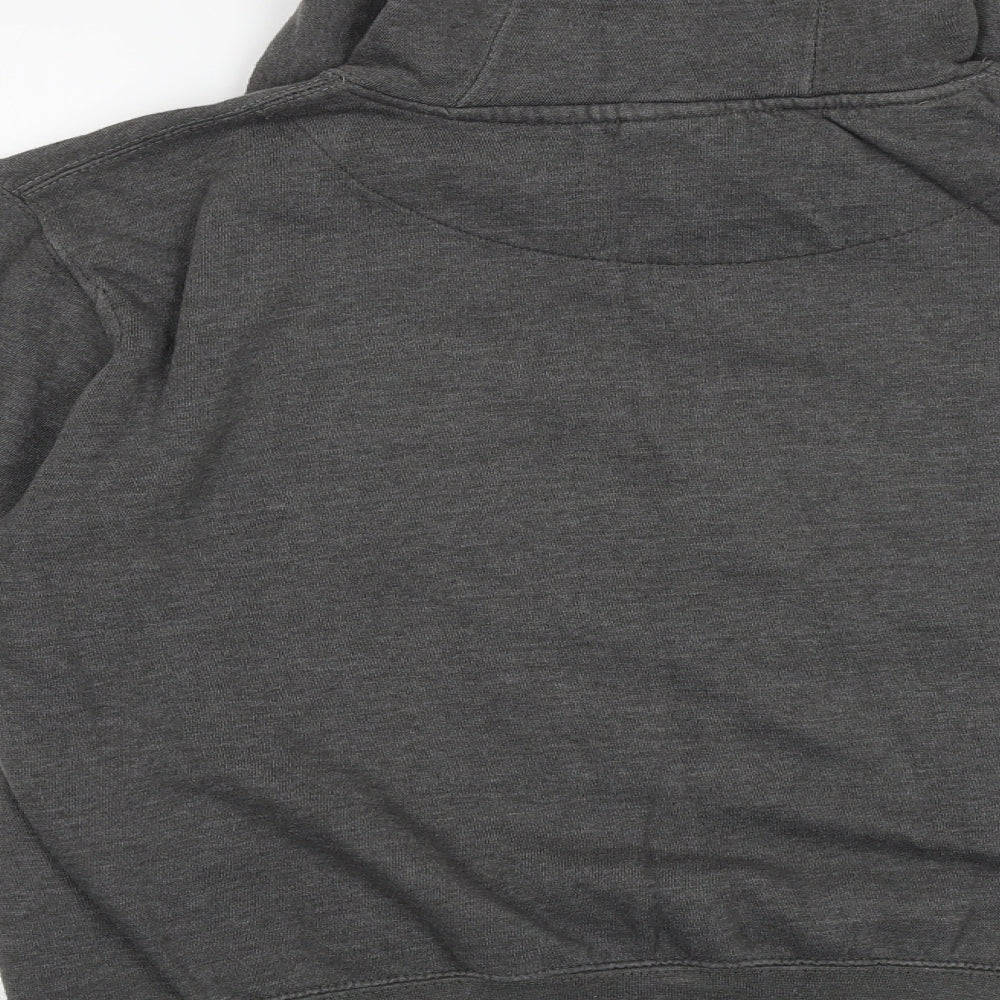 Dimco Apparel Mens Grey Cotton Pullover Hoodie Size S - California