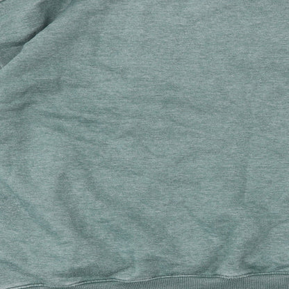 Missguided Womens Green Cotton Pullover Sweatshirt Size 6 Pullover