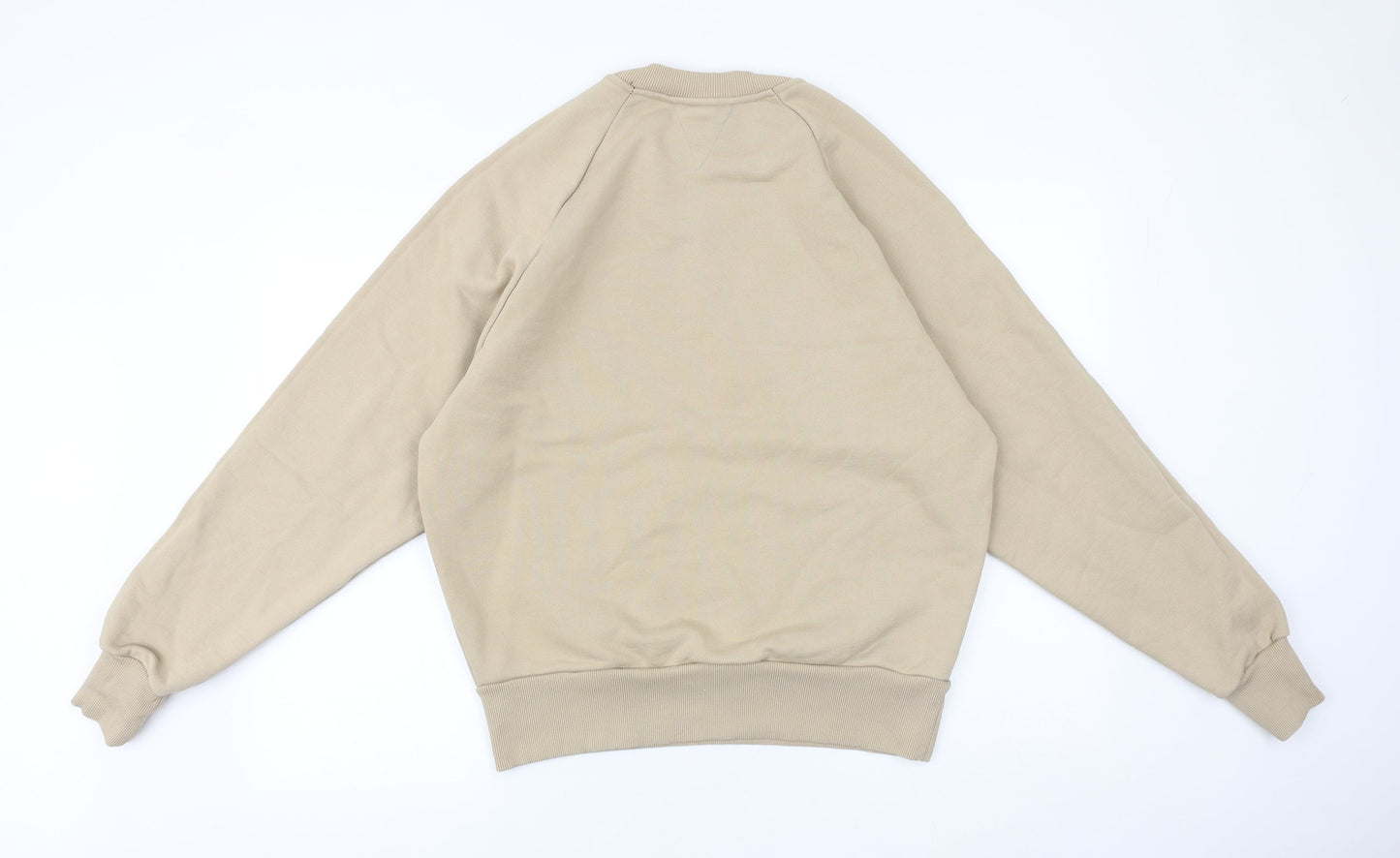 Mens UK Size M Preworn Beige Pullover Sweatshirt
