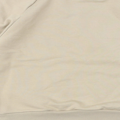 Mens UK Size M Preworn Beige Pullover Sweatshirt