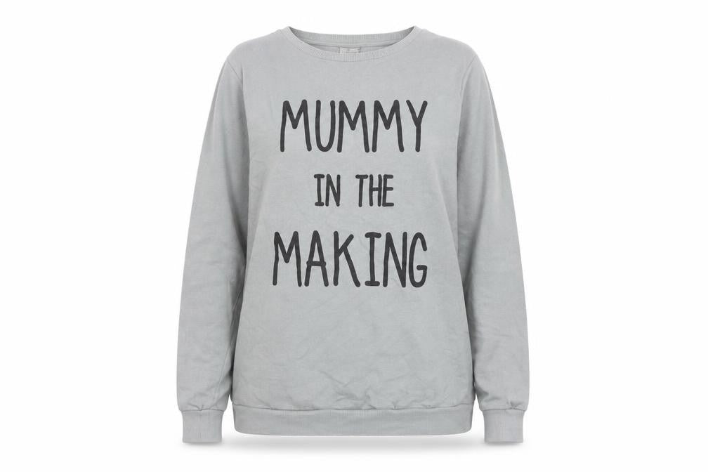 Womens UK Size 12 ASOS Grey Pullover Sweatshirt