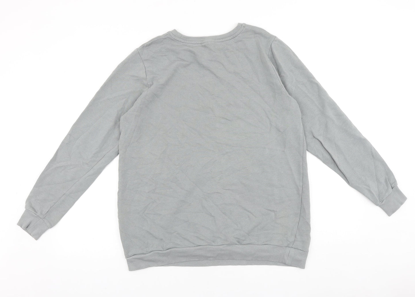 Womens UK Size 12 ASOS Grey Pullover Sweatshirt