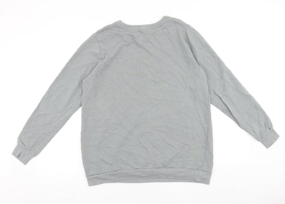 Womens UK Size 12 ASOS Grey Pullover Sweatshirt