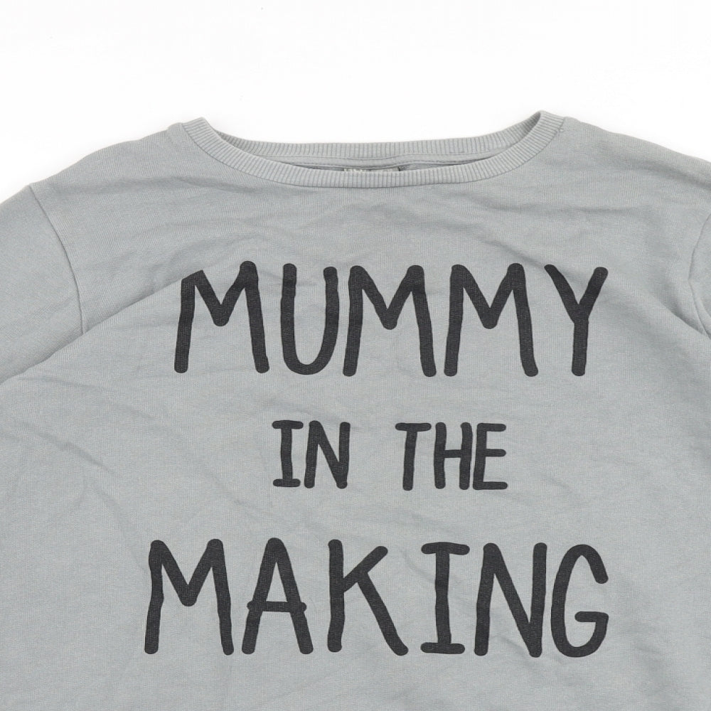 Womens UK Size 12 ASOS Grey Pullover Sweatshirt