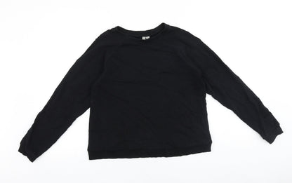 Womens UK Size 6 ASOS Black Pullover Sweatshirt