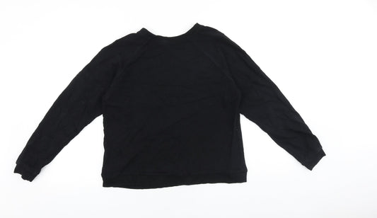 Womens UK Size 6 ASOS Black Pullover Sweatshirt