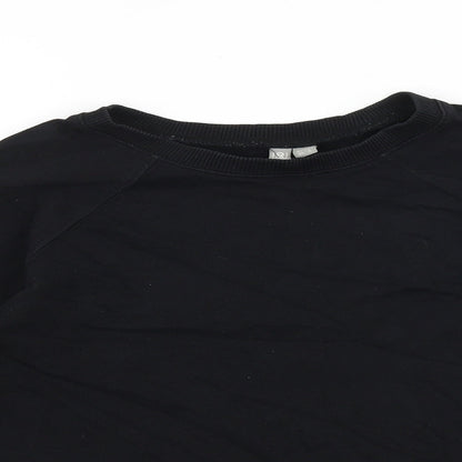 Womens UK Size 6 ASOS Black Pullover Sweatshirt