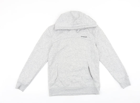 Womens UK Size 6 LA Gear Grey Pullover Hoodie