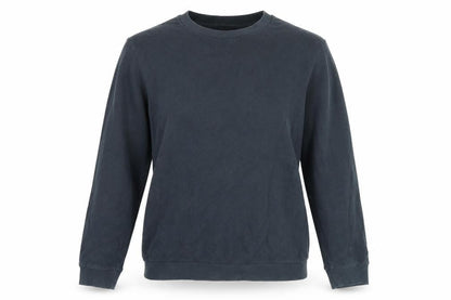Topshop Womens Blue Cotton Pullover Sweatshirt Size 10 Pullover