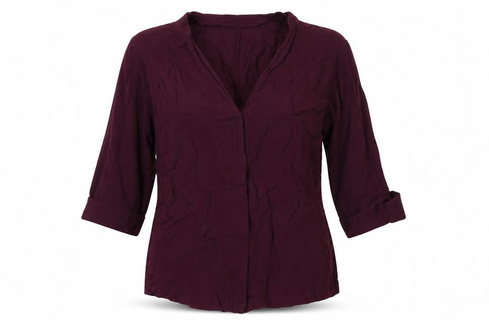Womens UK Size 12 ASOS Red Basic Blouse