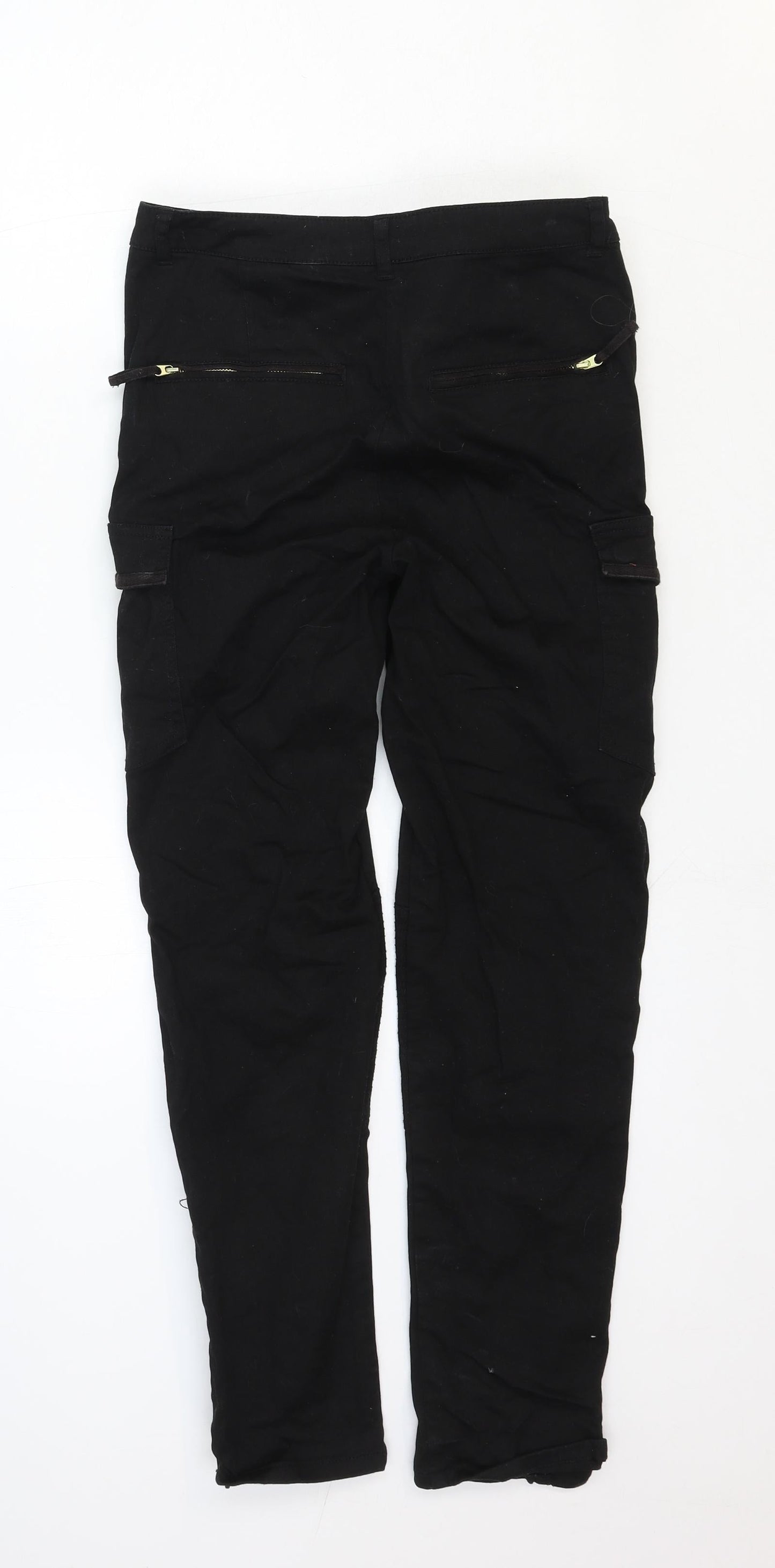 Womens UK Size 10 H&M Regular Fit Skinny Black Jeans