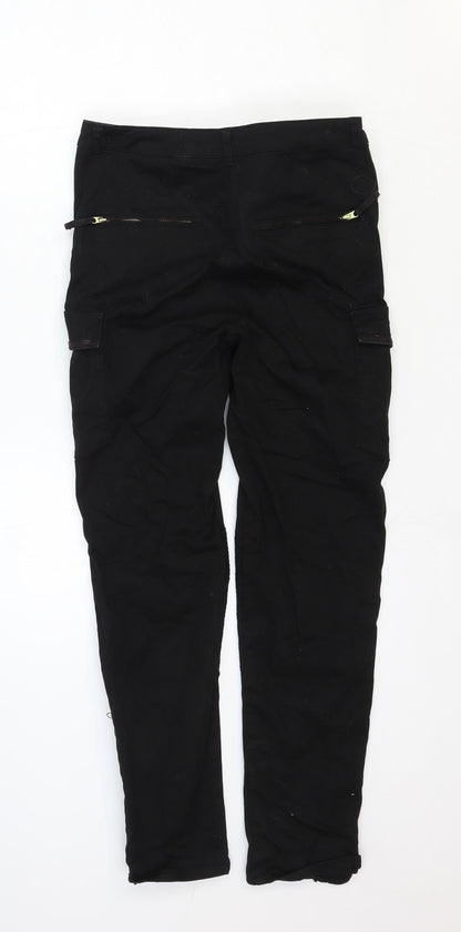 Womens UK Size 10 H&M Regular Fit Skinny Black Jeans