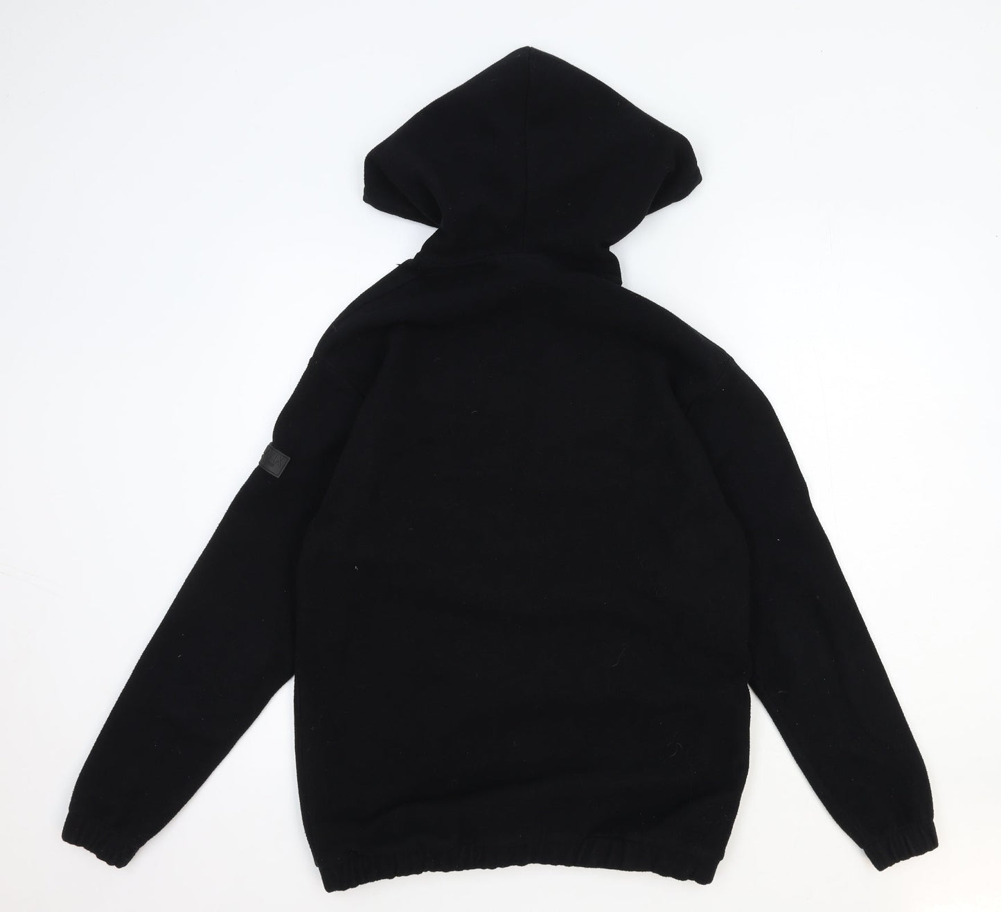 Womens UK Size 2XS ASOS Black Pullover Hoodie