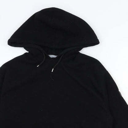Womens UK Size 2XS ASOS Black Pullover Hoodie