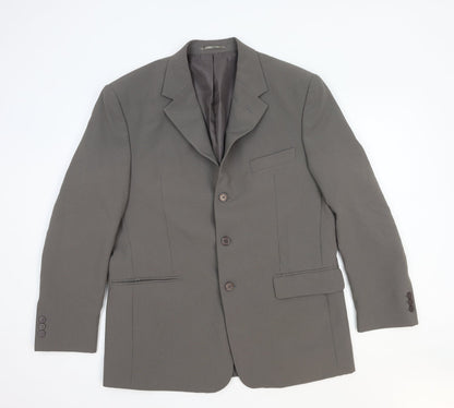 Mens UK Size S Taylor & Reece Regular Grey Suit Jacket