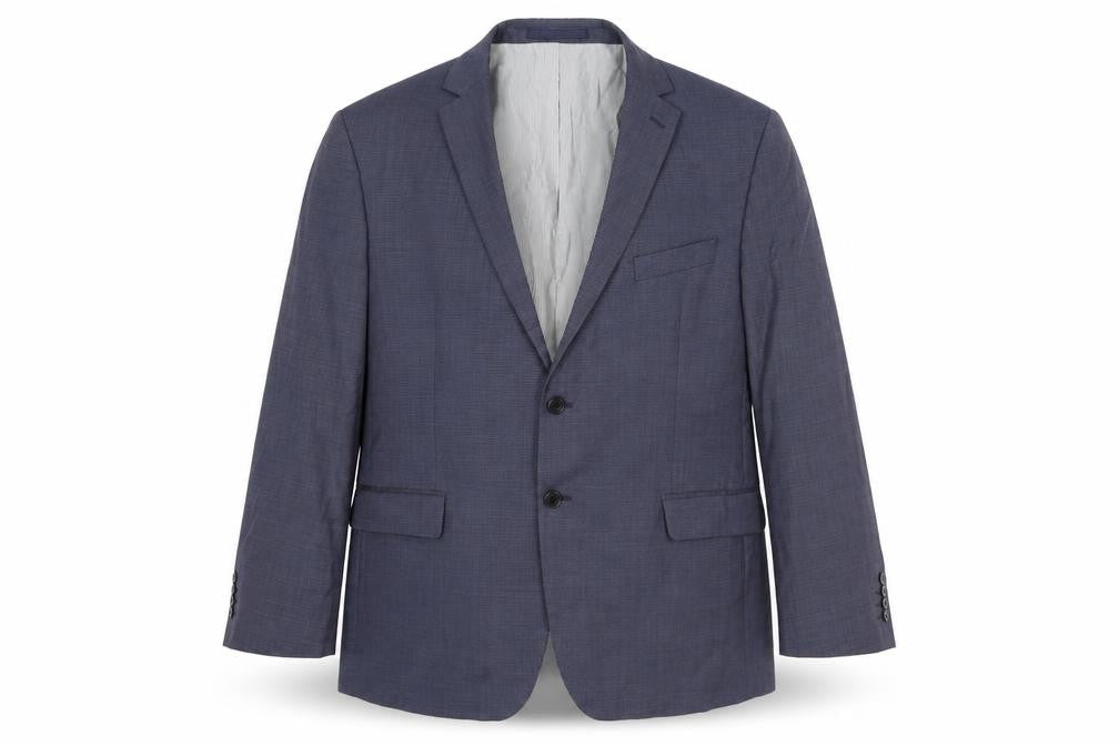 Marks and Spencer Mens Grey Wool Jacket Blazer Size M Regular
