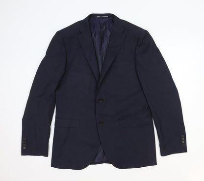 Mens UK Size L NEXT Regular Blue Suit Jacket