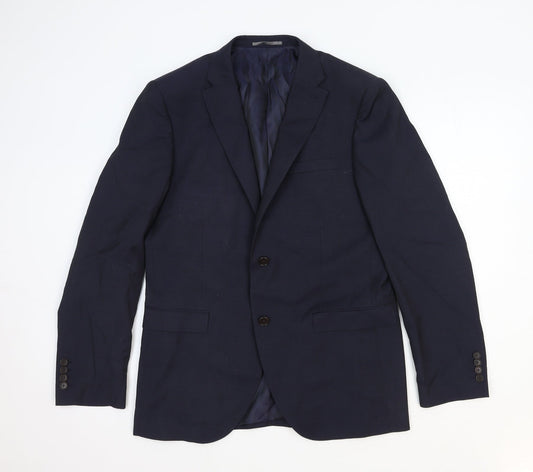 Mens UK Size L NEXT Regular Blue Suit Jacket