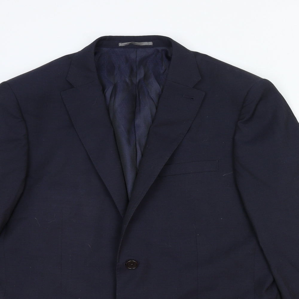 Mens UK Size L NEXT Regular Blue Suit Jacket