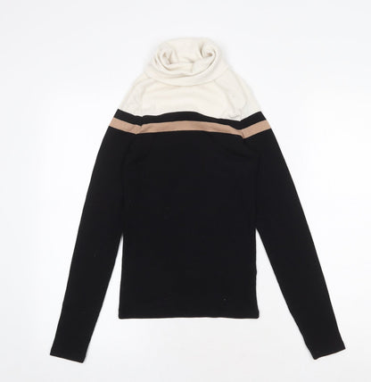 Womens UK Size 12 New Look Black Pullover Jumper