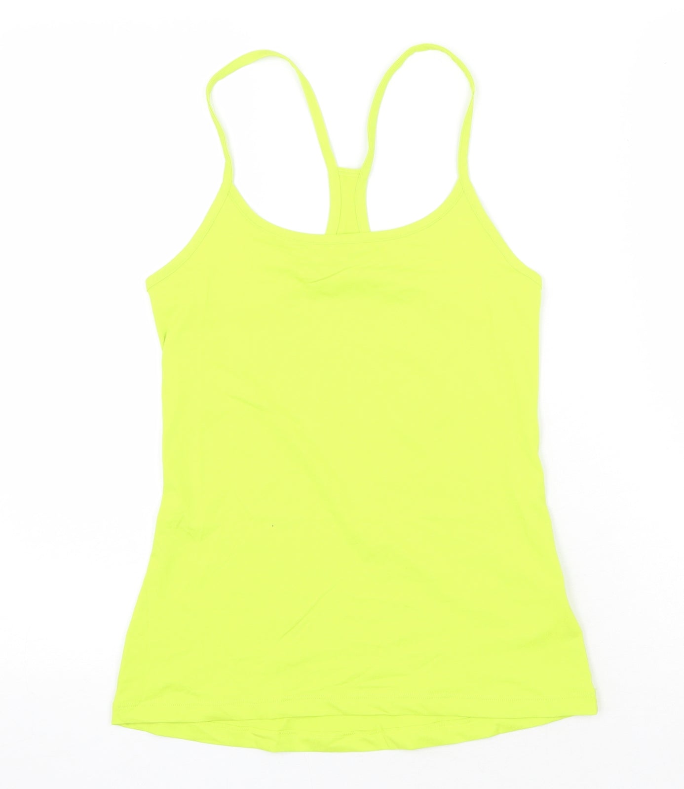 Womens UK Size 8 Marks and Spencer Green Basic Tank