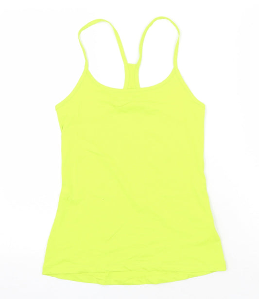 Womens UK Size 8 Marks and Spencer Green Basic Tank